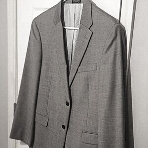 Tommy Hilfger Men Light Gray Blazer   40S